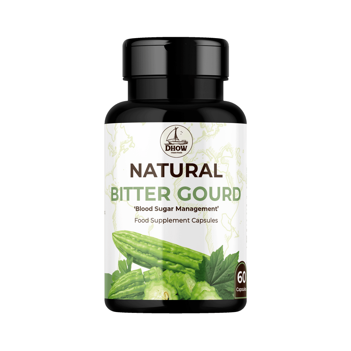 Bitter Gourd Capsule 500 mg (Momordica charantia) – Dhow Nature Foods (TZ)